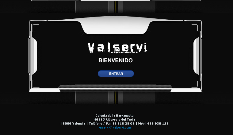 Splash - Valservi.com - Bienvenido
